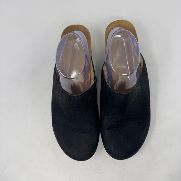 Dansko Black Leather Professional Mule Clogs Comfort Work Shoes Size 42 EU 11 - Picture 3 of 11